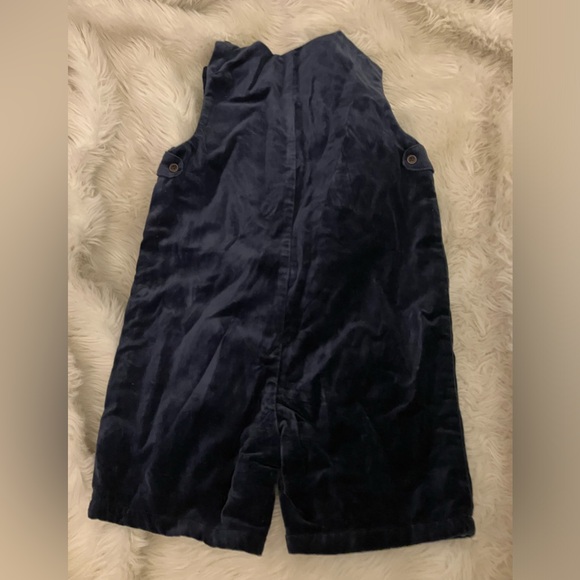 Janie & Jack Velvet Romper for 18-24 months. Lots of life left. Very soft. - Picture 5 of 5